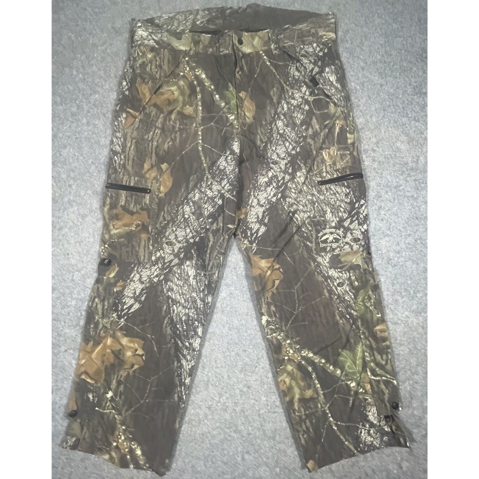 Browning Style 302-61514 Camo Pants Gore-Tex, Extreme Wet Weather/Hunting Men Xl